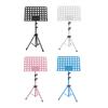 Portable Foldable Music Stand, IRIN One-Button Collapsible Tripod Design for Easy Transport & Storage, Compact Sheet Score Holde
