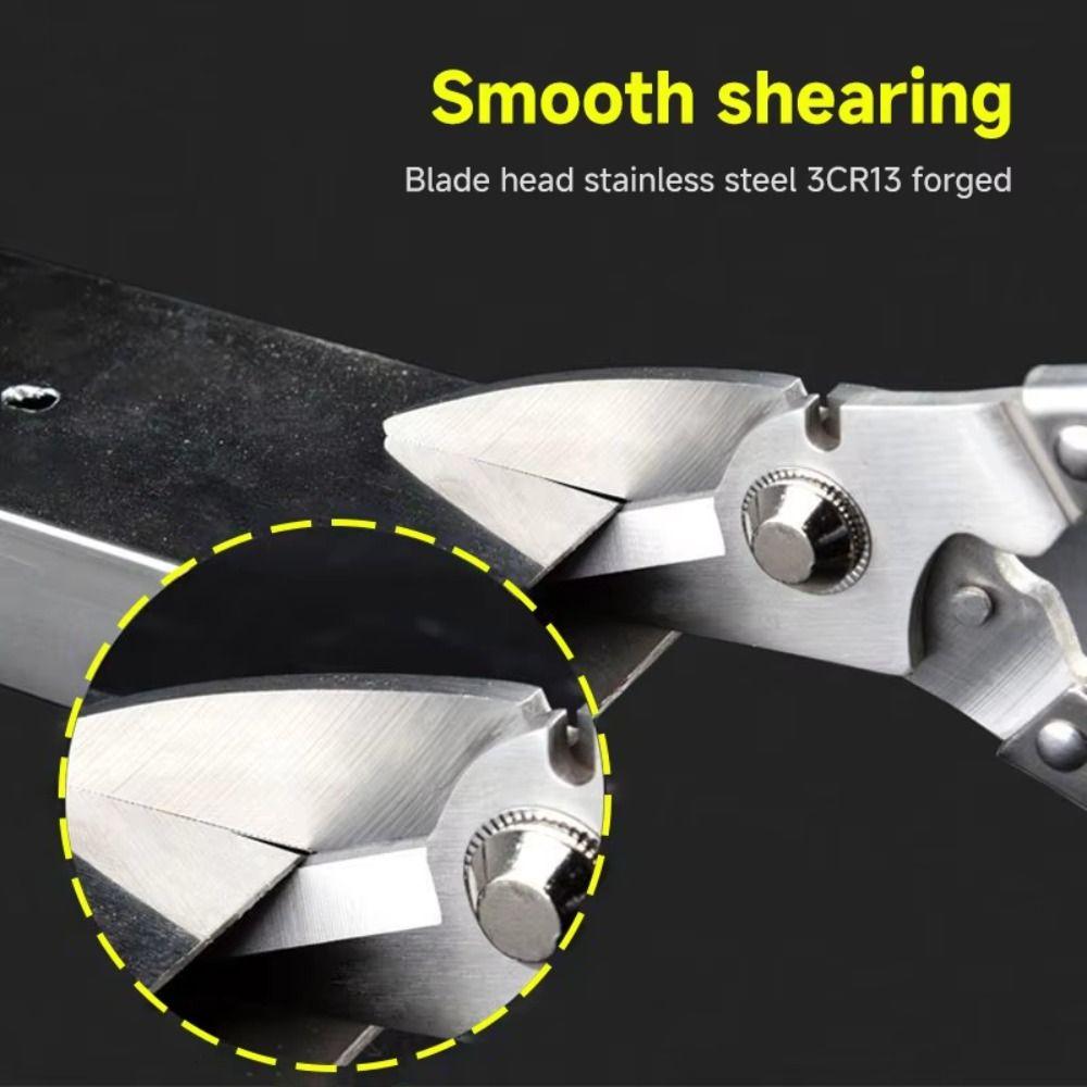 Rustproof Metal Shears Labor-saving Tin Snips Tools Professional Cable Cutters  Industrial Use