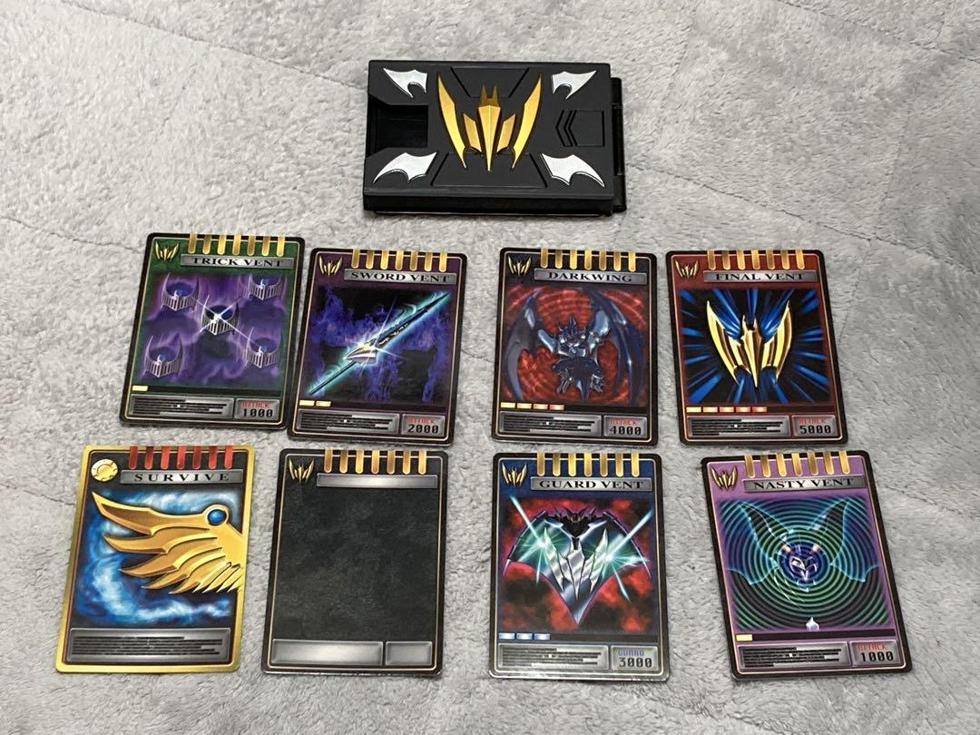 

[Б/У] CSM V Buckle & Drag Visor Аксессуары Колода карт Kamen Rider Knight