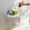 Space-Saving Dishwashing Towel Holder Self-Draining Towel Storage Rack  Bathroom Organizer