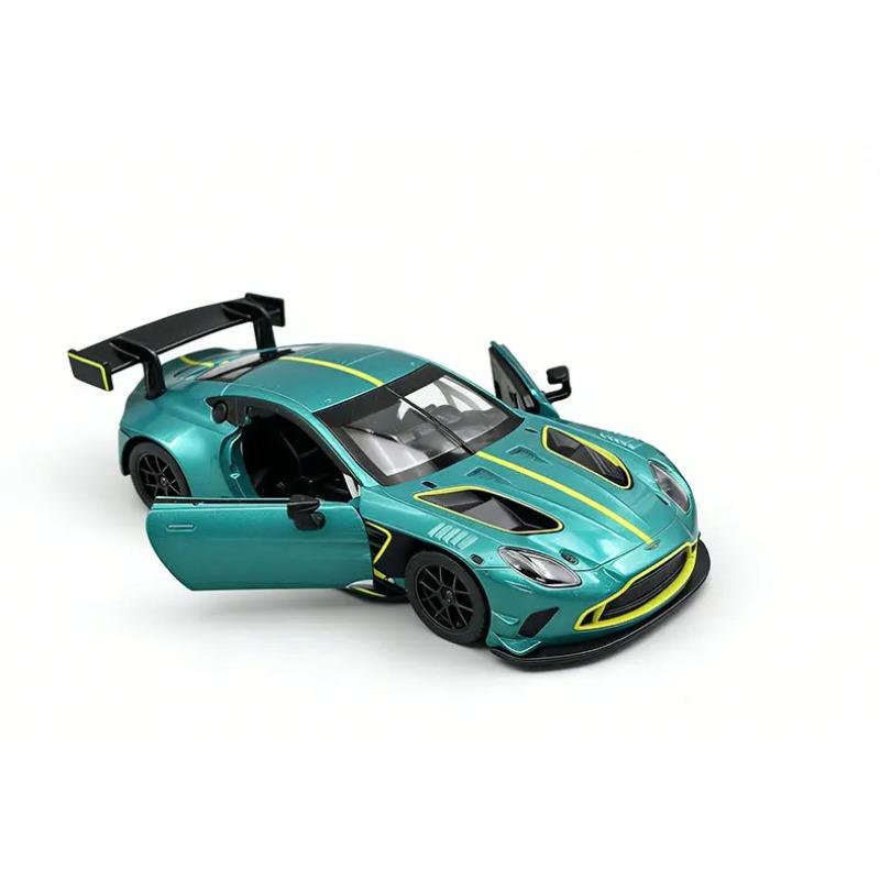 31.01. Aston Martin Vantage GT3 Supercar Legierung Metall Druckguss Modellauto Schreibtisch Display Sammlerstück Ornament Feiertagsgeschenk Kind