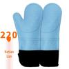 Nine Likes Hitzebeständige Silikonhandschuhe zum Backen - Dick, Qualitätsisolation