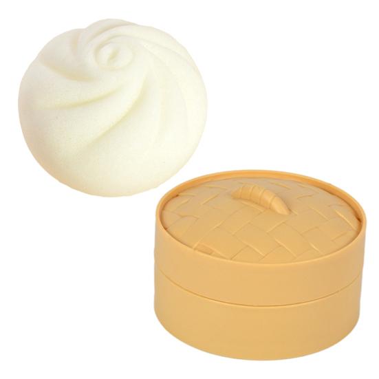 Chinese Food Squeeze Toy Slow-Rising Bun Dumpling Roll TPR Steamed Fidget Toy for Stress Relief Cute