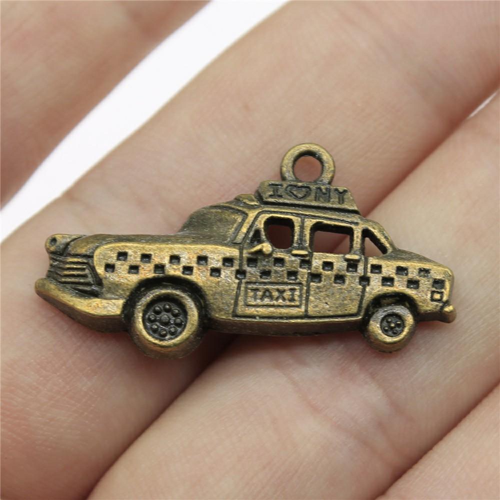10pcs Vintage Bronze Color Travel Journey Aircraft Passport Trunk Charms Jewelry Making For Necklace Bracelet Keychain Making