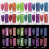 12-Color Fluorescent Glitter Gel Polish for Nail Salons