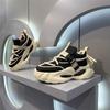 2025 New Fashionable Men's Sneakers Trendy Soft Soled Comfortable Casual Shoes Thick Soled Increased Breathable Running Shoes