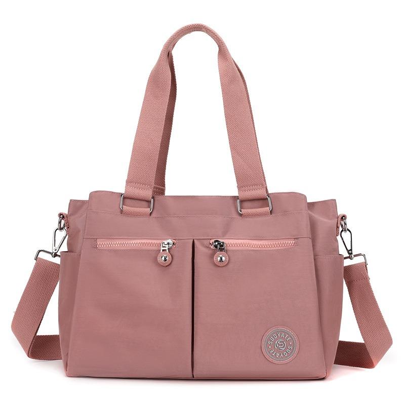 Autumn Generation Label Women's Shoulder Bag Nylon Cloth Women's Bag Multi-compartment Large-capacity Mother Handbag