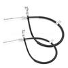 Ersättningsbromsvajer med kärna av rostfritt stål för PRECEDENT och golfbilar med skyddande PVC-beläggning för att förhindra slitage