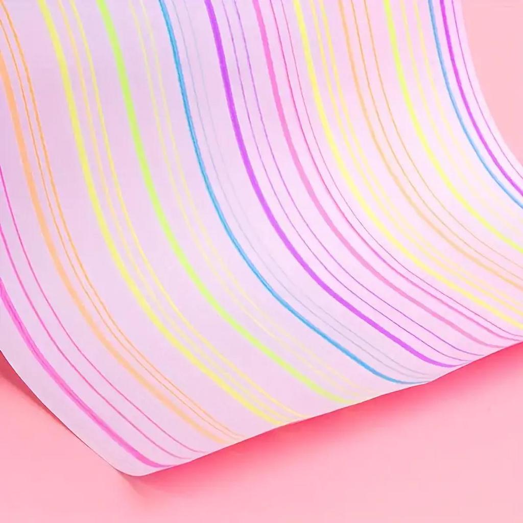 6pcs Dual-Ended Highlighter Marker Pens - Essential for Students & Creatives - Vibrant Colors for Note-Taking and Art Projects