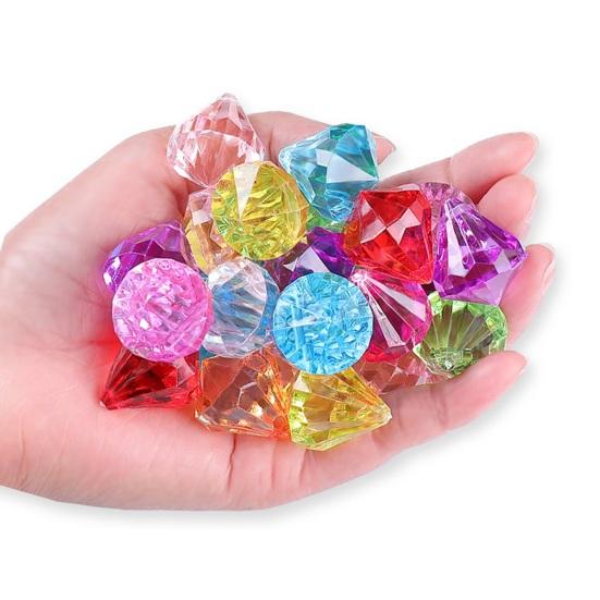 1 Σετ Παιχνίδια με Στρας Λεία Επιφάνεια Τεράστιες Εκπλήξεις Χαριτωμένα Σχήματα Εξαιρετική Εμφάνιση Χωρίς Ξεθώριασμα Σκηνή Ακρυλικό Σεντούκι Θησαυρού Πριγκίπισσας Παιχνίδι