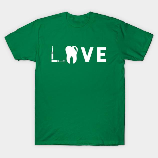 Unisex Fashion TShirt Love Dentist Print TShirt Plus Size XS-6XL T-Shirt 100%Cotton Tops O Neck Short Sleeve Tees