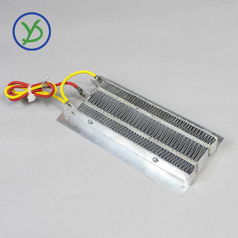 12V 400W PTC Ceramic Air Heater Conductive Type Constant Temperature Ceramic Aluminum 150B2 150*68*18mm