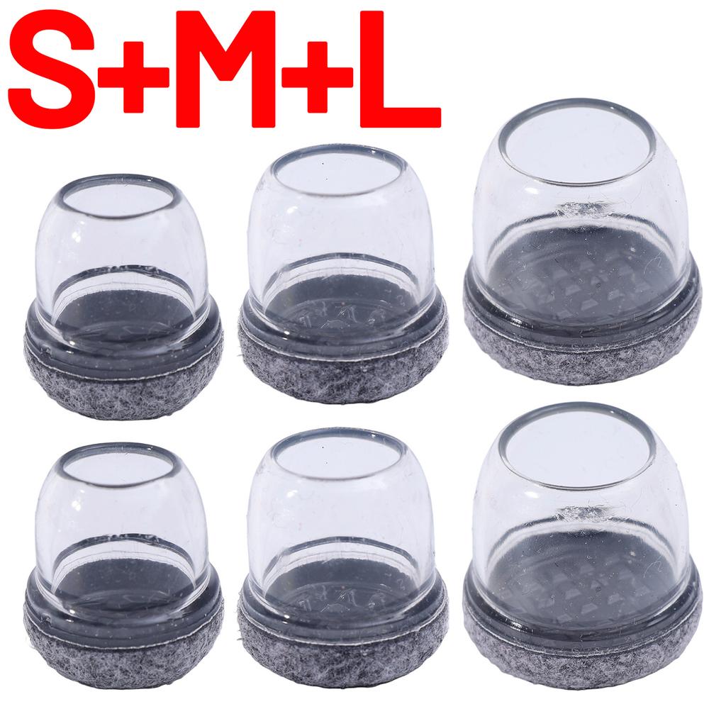 Anti Noise Table Chair Foot Protective Cover Silicone Floor Protectors with Thick Wrap Felt Pads Non-Slip Furniture Foot Covers