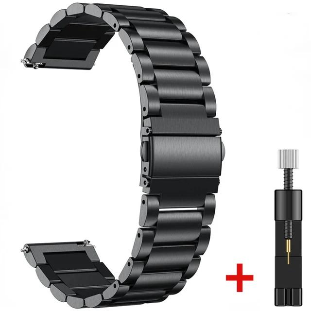 22mm 20mm Metal Strap for Huawei Watch GT3 GT4 46mm 41mm 3 4 Pro SE Amazfit GTS Mini GTR4 Stainless Steel Bracelet Wristband
