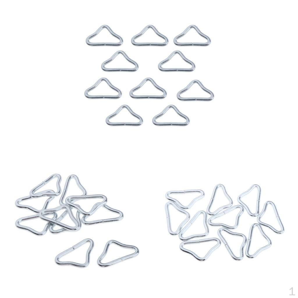 

30 Triangle Rings Buckle For Trampoline Parts Replacement Repair