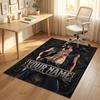 Personalized Crystal Velvet Carpet,Benson Boone Custom Printed Name, Plush Area Rug For Home Indoor Decor
