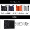 [Castelbajac] Bifold Wallet with Coin Purse Middle Wallet PICCOLO 022615 Black