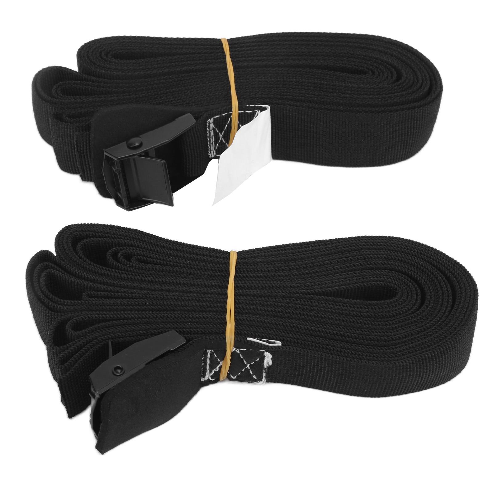 

2 Pcs Surf Roof Kayak Strap Surfboard Canoe Tie Down Straps for SUP Trucks Luggage3.6M