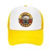 Guns N Roses Uformelt vanlig netting baseballhette metallbåndet Justerbare Snapback-hatter For kvinner Unisex pappa Trucker-hatter