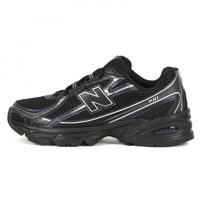 New Balance 740v2 Black Silver Metallic