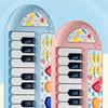 Giocattolo elettrico per sassofono con effetti di luce, 8 scale musicali e pulsanti funzionali, giocattolo per tromba per bambini, strumenti musicali per bambini, sassofono precoce