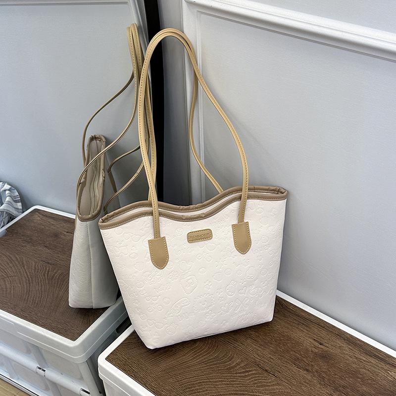 

Простая повседневная сумка большой вместимости женская весенне-летняя модная универсальная сумка-тоут сумка через плечо для поездок на работу хаки