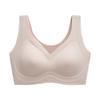 Lift seamless small large anti-sagging bra with double breasts comfortable soft support bra thin