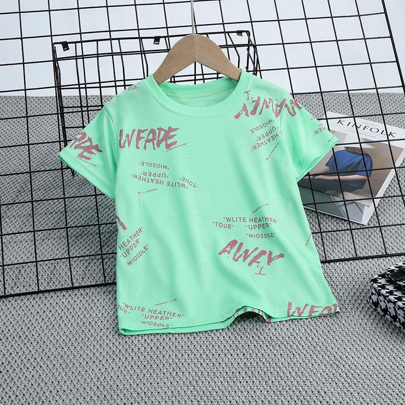 

Детская летняя футболка с коротким рукавом 130 cm