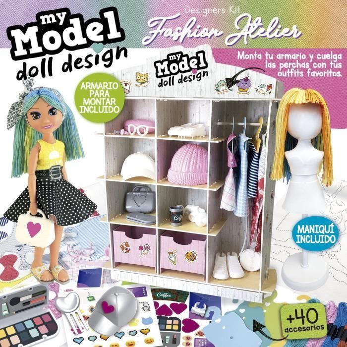 Fashion Game - EDUCA - My Model - Doll Design - Fashion Atelier