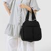 Borsa a tracolla in nylon multitasche da donna, borsa a spalla leggera con tracolle