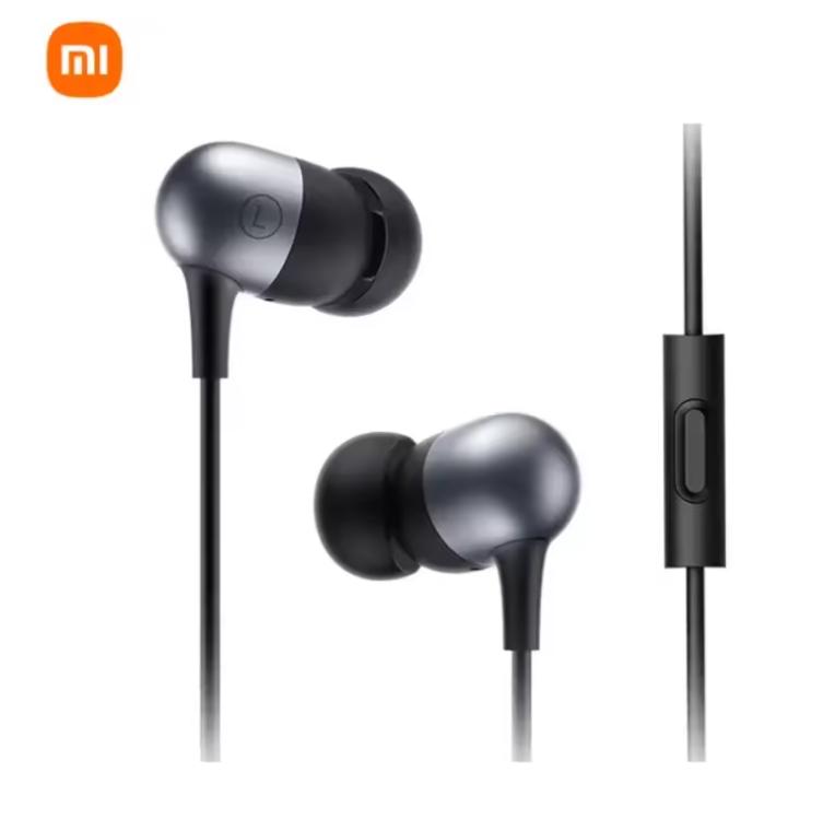 

для наушников-вкладышей Xiaomi Capsule Piston Fresh version Наушники 3,5 мм Стандартный штекер Микрофон Проводная гарнитура для телефона Xiaomi Samsung чёрный