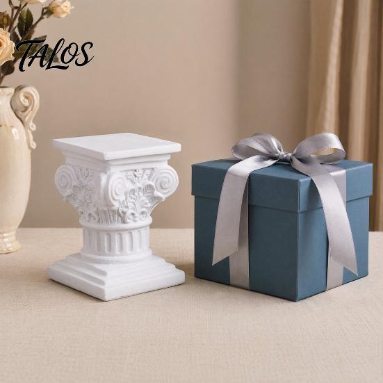 Three-dimensional Column Carvings Roman Ornaments, Resin Greek Architectural Sculptures, Classic Pillar Multi-column Building Decor Decorations