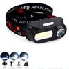 Led Headlamp XPE+COB Headlight Head Torch Flashlight Head Lamp For Outdoor Fishing Hunting