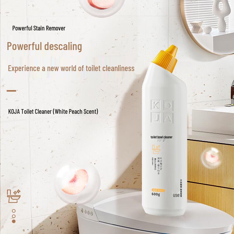 KOJA Powerful Toilet Cleaner (600g x 3 Bottles)