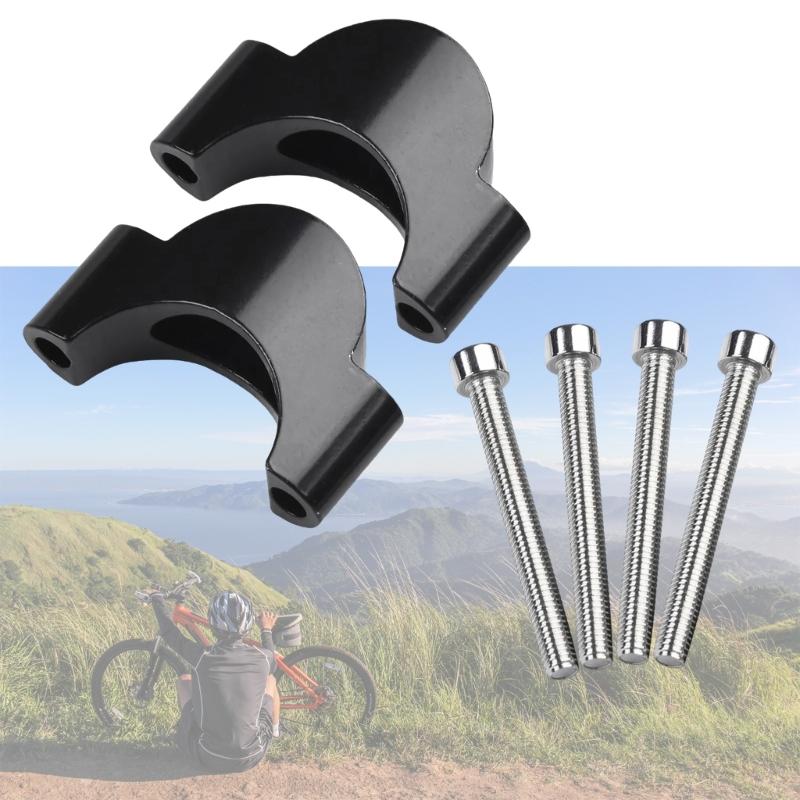 Bicycles Handlebars Stem Risers Set Regulable Stem Bicycles Handlebars Stem for Ride Comfortable