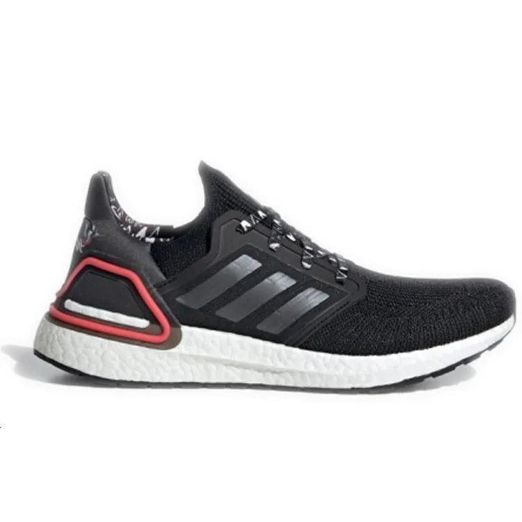 Adidas Ultraboost 20 Valentine's Day Limited 2020 Version 'Cblack Ngtmet Shored' (Unisex) Running Shoes FX8895