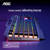 AOC KB122 Wired Backlit Mechanical Feel Keyboard