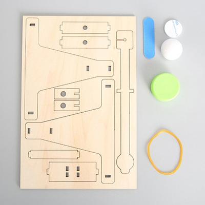 DIY Montage Holz Trebuchet Katapult Fahrzeug Modell Kits Kinder Kinder Geschenk