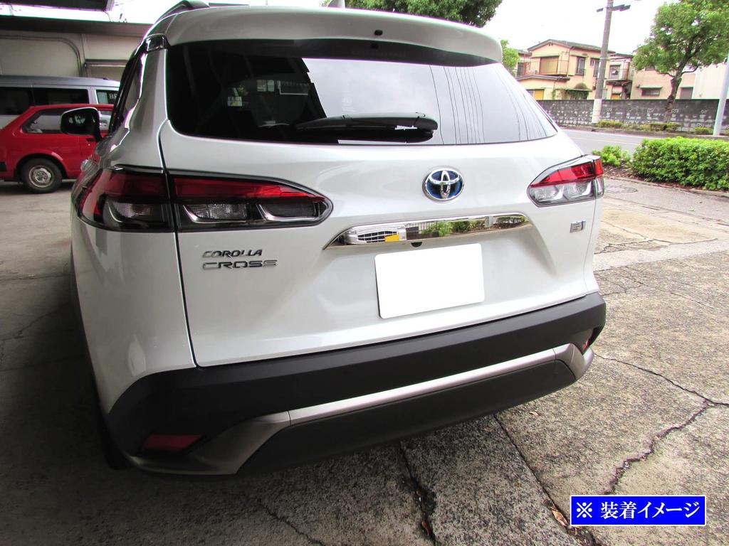 BRIGHTZ Finish Edelstahl Plattiert Kofferraumdeckel Form für Toyota Corolla Cross Ultra-Spiegel (2010, 2011, 2015) [TRU-MOL-212] (ZSG10, ZVG11, ZVG15, ZS,
