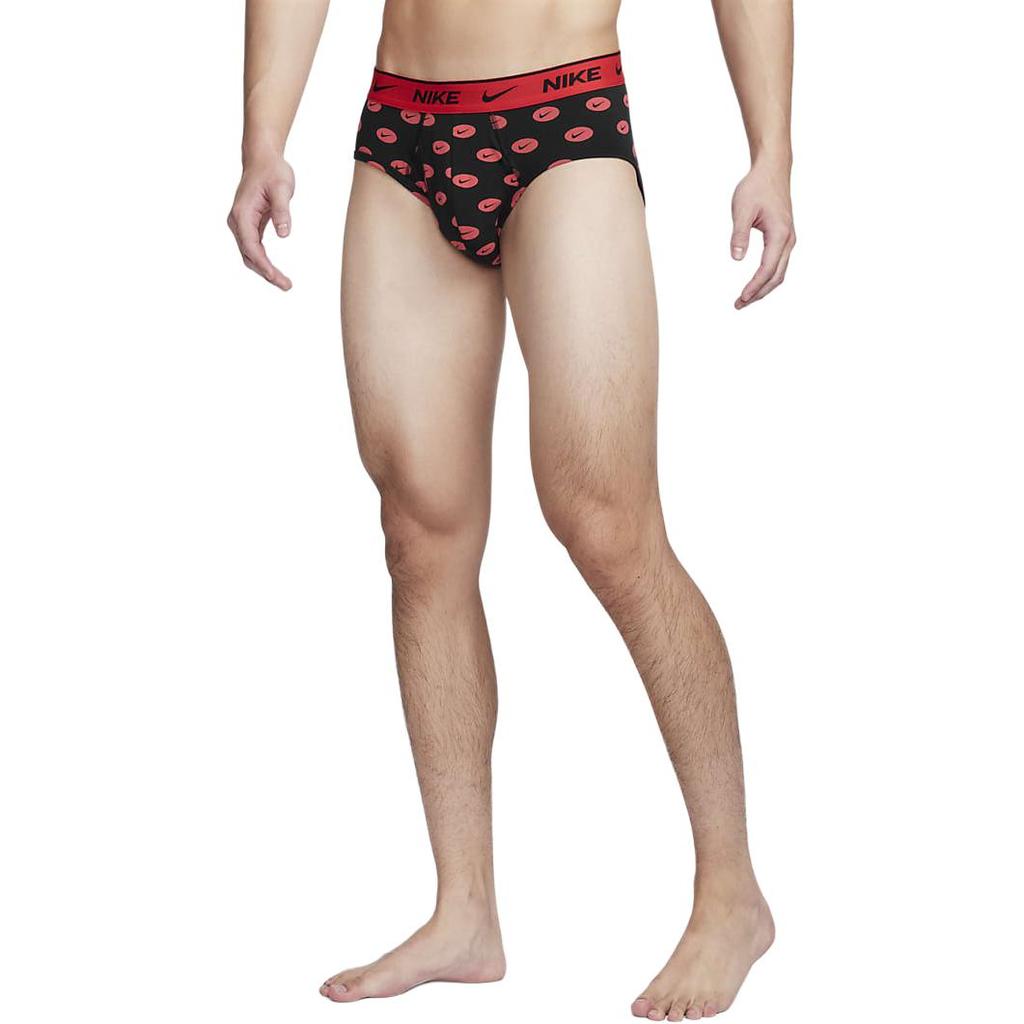 Nike Dri-FIT Essential Stretch All-Over Print Quick-Dry Briefs Men Underwear DV3961-631