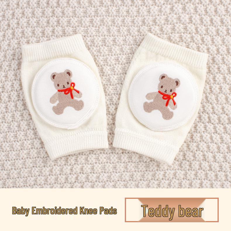 Oddychające nakolanniki i nałokietniki dla niemowląt do raczkowania - Letnia siateczka, ochraniacze chroniące przed upadkami