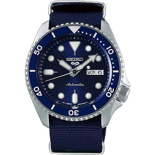 

Seiko 5 Sports SKX Sports Style Automatic Mechanical Watch, Limited Edition, Men s, Seiko Five Sports, SRPD87, Blue