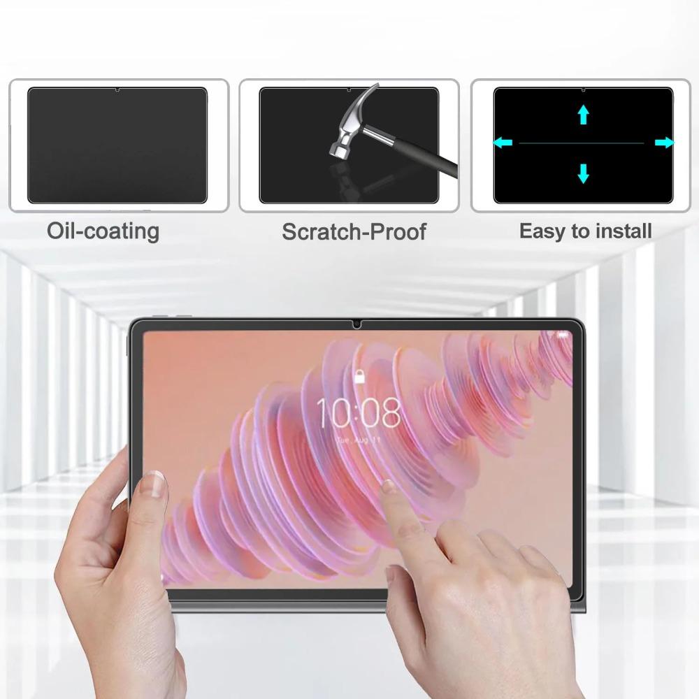 2 Pieces HD Scratch Proof Tempered Glass Screen Protector For Lenovo Tab Plus 11.5 inch 2024 TB351FU Tablet Protective Film