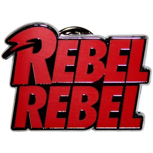David Bowie Rebel Rebel Pin Badge