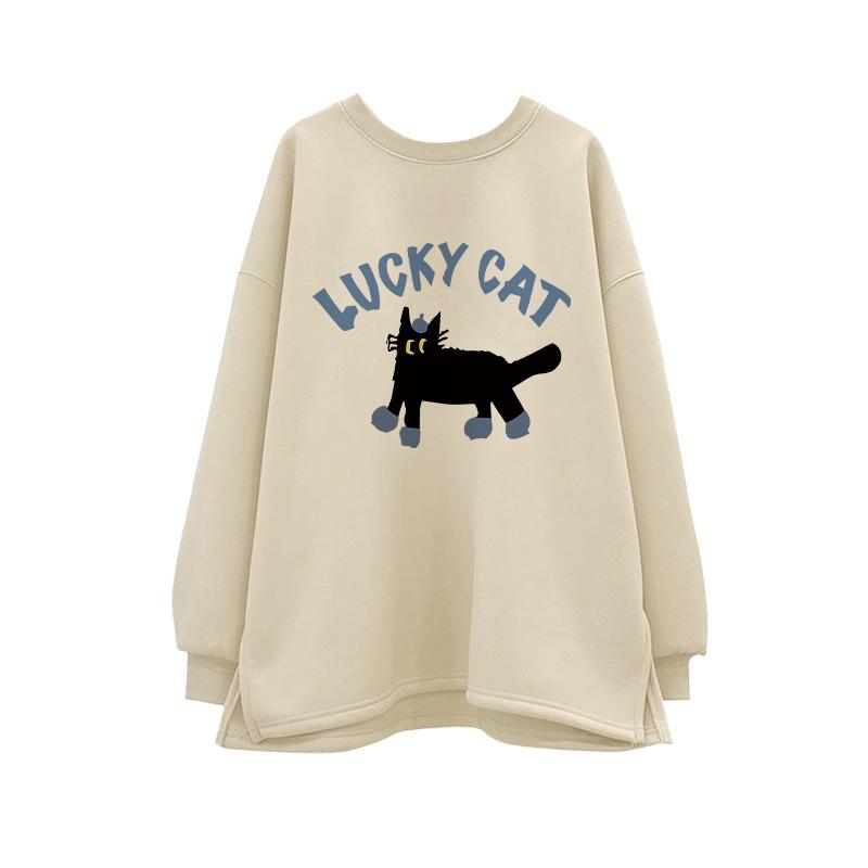 Trendy Maternity Sweatshirts - Loose, Stylish, Belly-Covering Wear for Moms, Autumn/Spring 2025.