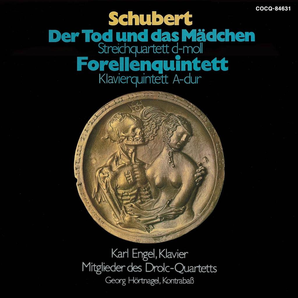 CD DROLTZ QUARTET, SCHUBERT, HERZNAGEL - Schubert: String Quartet "Death and COCQ84631 Japan ObiClassical Used