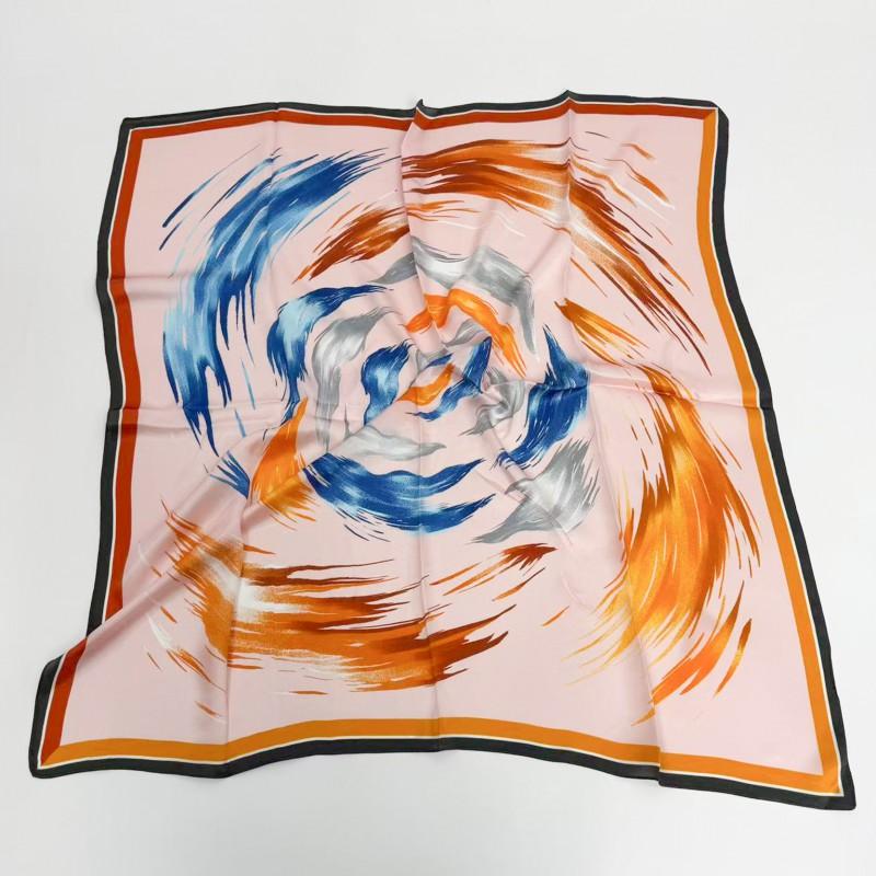 90cm Square Silk Scarf 100% Mulberry Thin Sun Protection Shawl Fashion Office Lady