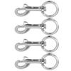 4PCS Swivel Eye Bolt Snap Hook 316 Stainless Steel Marine Grade Scuba Diving Clip for Ship 5#