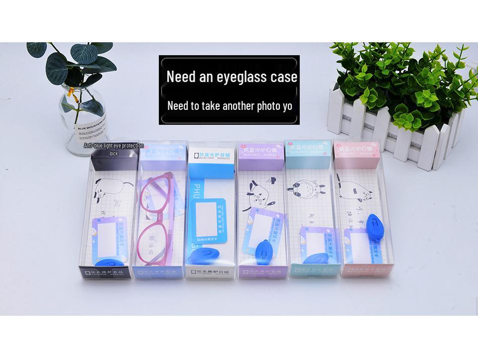 Asha Lu Kids’ Ultra-Light Anti-Blue Light TR90 Glasses Frame for Prescription Lenses