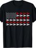 Vintage USA Flag Crawfish Season Crawfish Boil Party T ShirtLightweight Breathable Men's and Women's
